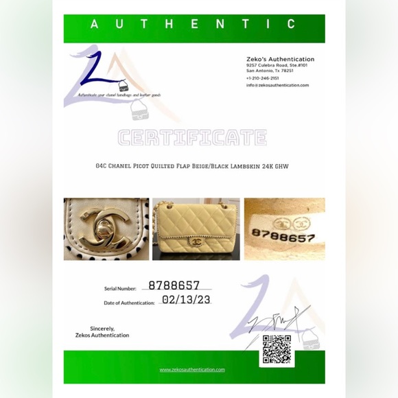 Rare Chanel Vintage Flap Bag with 24K Gold Hardware - Picture 16 of 16